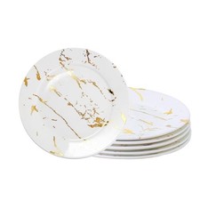 Euro white gold marble plastic