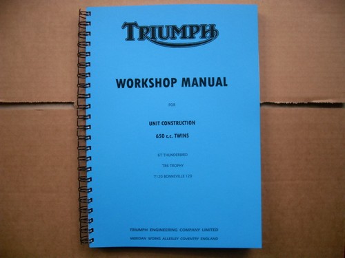 Triumph unit 650 - 650, workshop