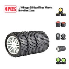 4pcs RC 1/10 Racing Tires and