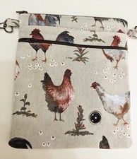 Chicken Fabric Dog Walking Bag
