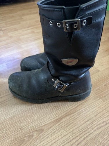 Red wing engineer boots size - red, boots.