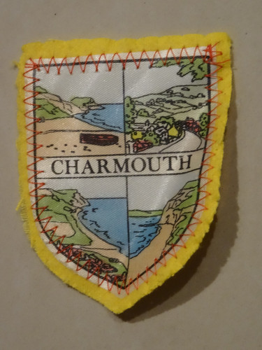 Charmouth cloth badge - charmouth,