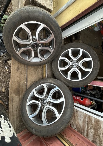Kia set alloy wheels 15 - alloy,