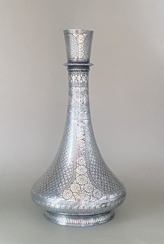 Antique c1870 silver inlaid - antique,