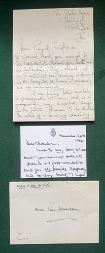Antique hand signed card - antique,