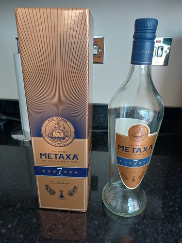 Metaxa stars empty brandy - metaxa, 7