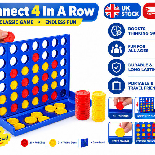 Connect four row - 4, a