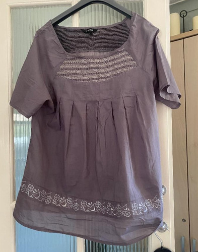 Cotton top smocked thin - cotton,