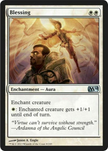 Blessing magic 2014 mtg - magic,