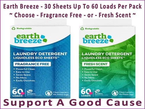 Earth breeze laundry detergent - earth,