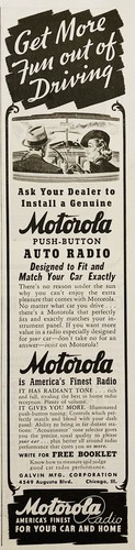 1940 motorola - 1940, ad.(xh73)~motorola