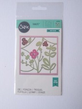 Sizzix Thinlits Die Spring Garden #3  660434 Flowers Leaves Discontinued Die