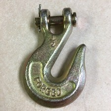 Clevis grab forged hook - forged, 1/2"