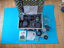 CANON Eos Rebel XTi  in CASE with ACCESSORIES, (SEE PICS ) Digital, HANDBOOK, CD