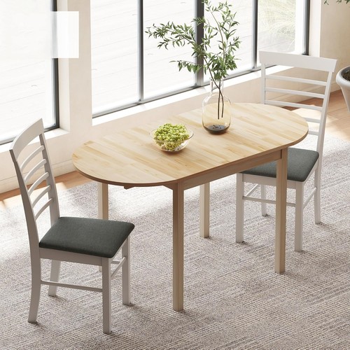 Solid wood folding dining - wood,