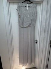 Debenhams Beaded Silver Maxi
