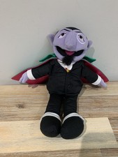Sesame Street Muppets The Count Von Count 12” Plush Dracula Soft Toy - Gund 2010