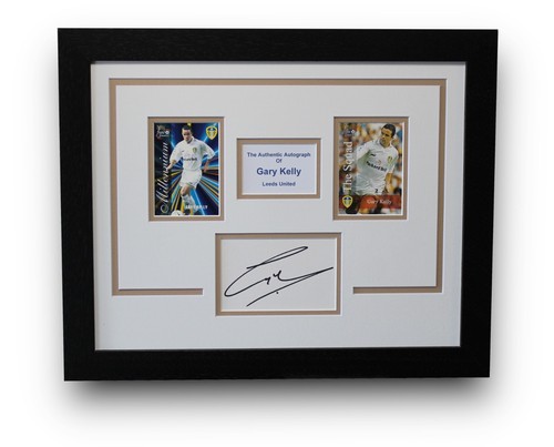 Gary kelly framed leeds united - kelly,