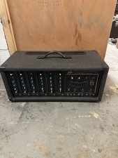 Peavey XR600C amp head with mixer Spare Or Repair