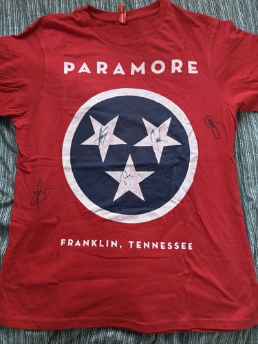 Paramore london hmv signed - paramore,