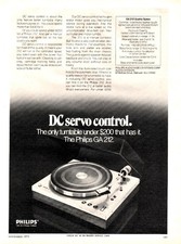 Philips -  GA 212 Turntable -