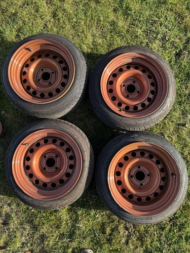 Set banded steel wheels - set, 4