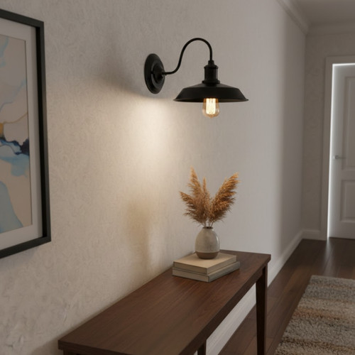 E27 swan neck - wall, light