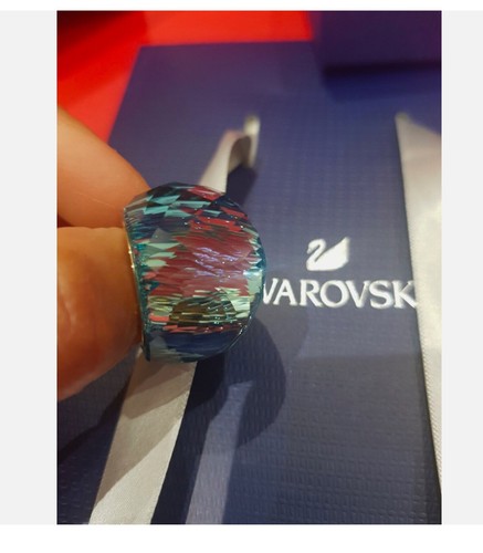 Swarovski nirvana blue ring - swarovski,