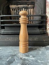 Tall Wooden Rock Salt Grinder