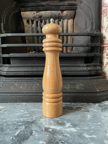 Tall wooden rock - wooden, salt