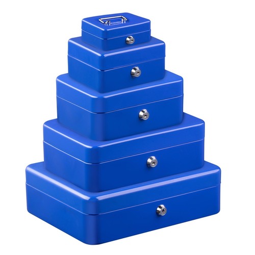 Metal cash box money - metal, bank