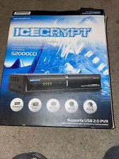 Icecrypt S2000CCI Satellite Receiver Brand New Not Been Out The Box Complete Mc