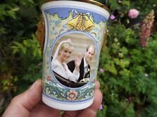 1999 Prince Edward & Sophie Marriage Sutherland Lion head Beaker Earl of Wessex