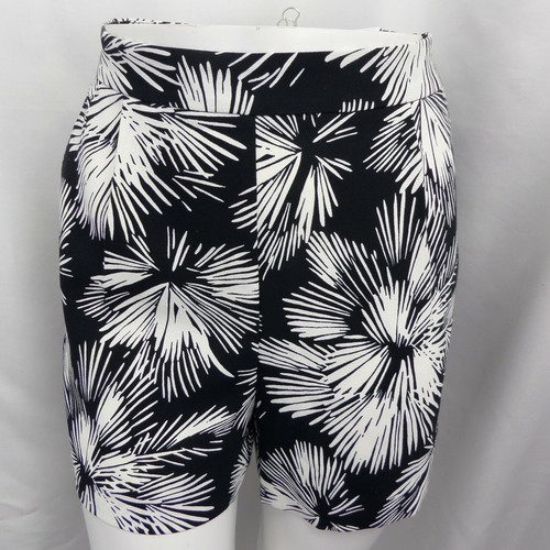 Ann taylor black white palm - ann,