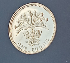 1984 PROOF £1 Crowned