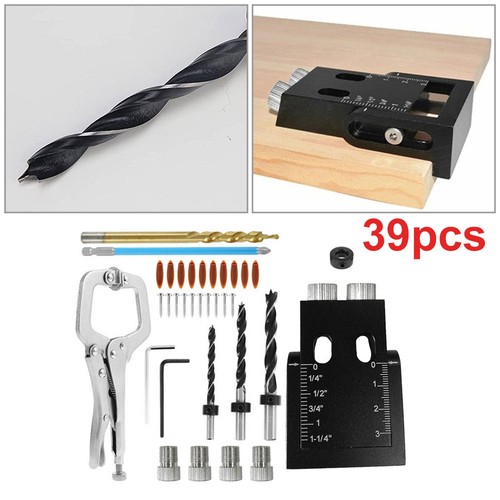 39pcs pocket hole jig kit - pocket, set