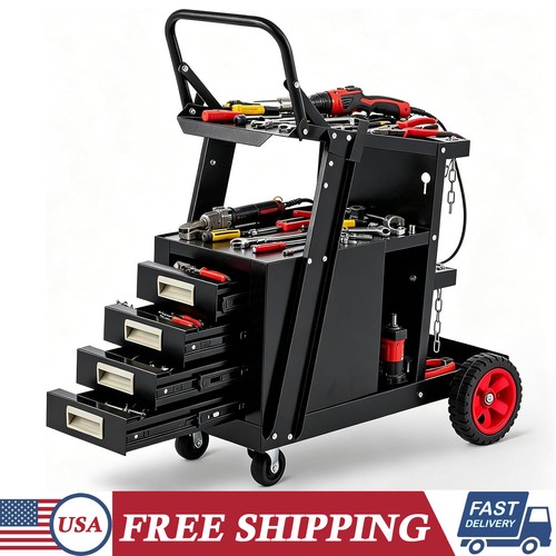 New welding cart drawers - cart,