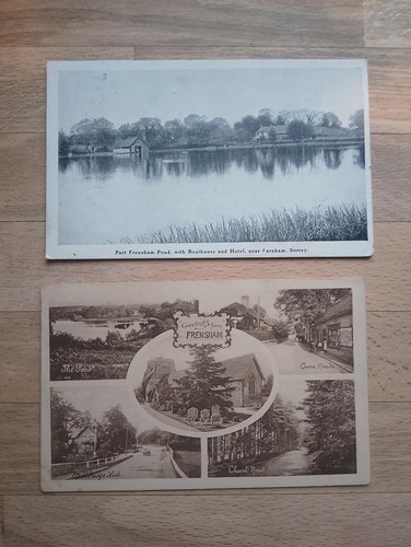 Old postcards of frensham - 2,