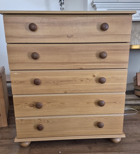 Pine effect drawer and - pine,