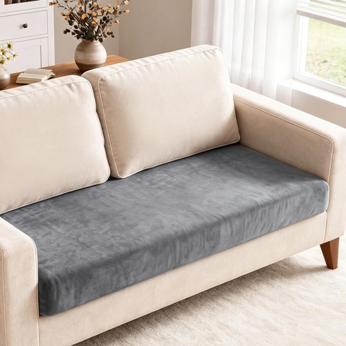 Pxvelcn velvet stretch sofa - velvet,