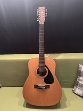 12 string guitar acoustic, Yamaha FG-412-12 great tone, 1990s
