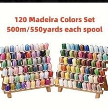 120× 550 Yard Madeira rayon embroidery threads for Embroidery Machine 