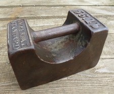 Vintage cast iron weight - vintage, 56