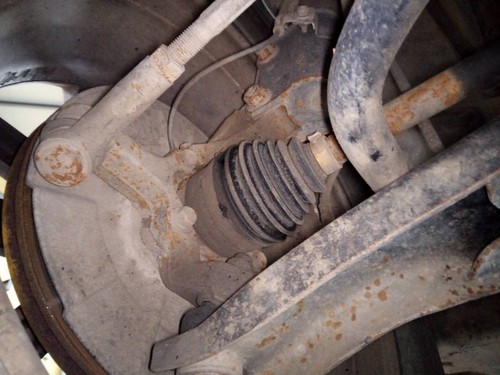Front right knuckle - front,