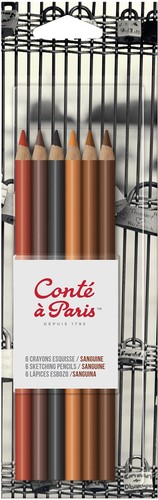 Conté paris sketching - à,
