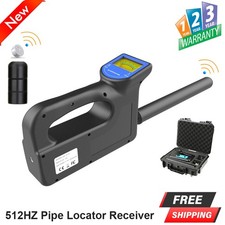 Pipe Locator 512HZ Receiver Sewer Camera Underground Pipe Locator Transmitter