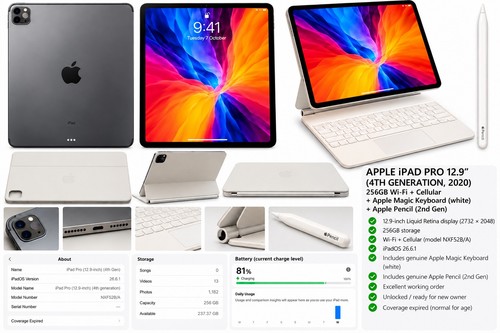 Apple ipad pro - pro, 4th