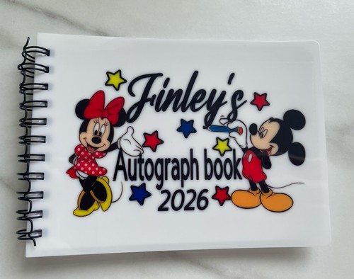 Personalised autograph book - personalised,