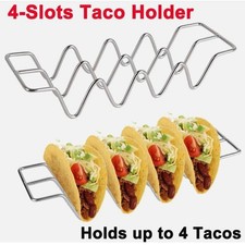 Stainless Steel 4-Slots Taco
