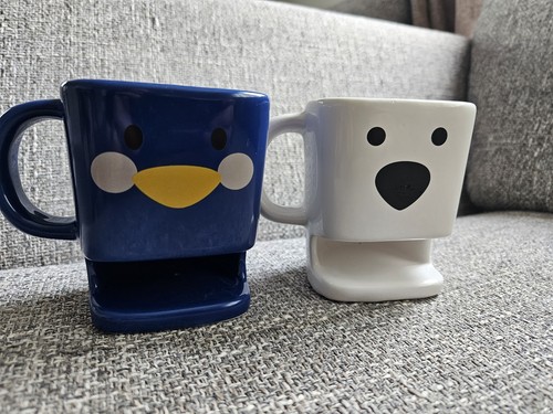 Penguin and polar bear pair - penguin, of